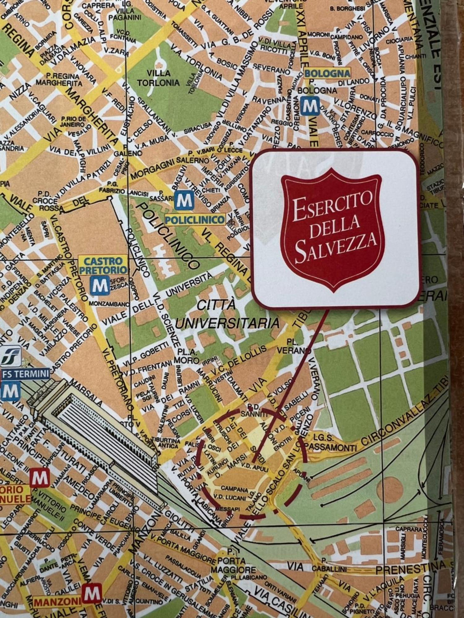 Foresteria Roma Esercito Della Salvezza Kültér fotó